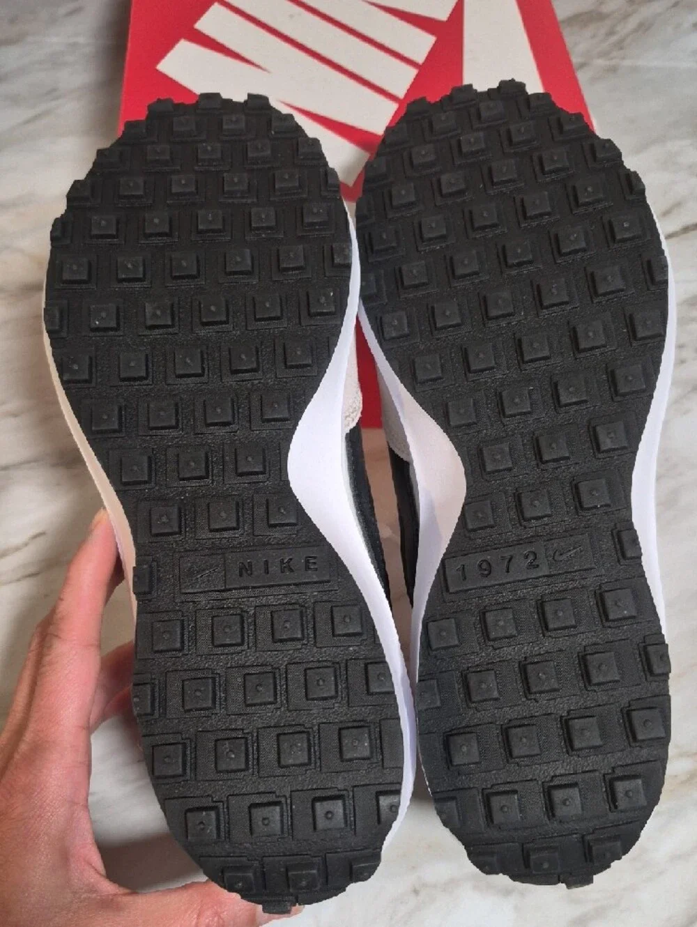 Nike White Waffle Debut Sneakers